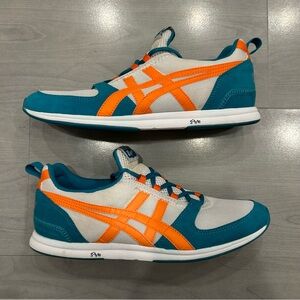 Asics Onitsuka Tiger Ult Racer Sydney Men's Blue Orange Sneakers Shoes Sz 7